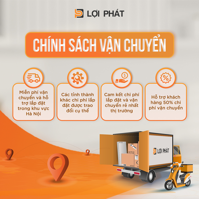 Chinh sach van chuyen tai Loi Phat