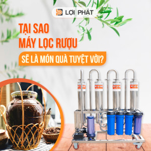 Cách lựa chọn Máy lọc rượu làm quà tặng