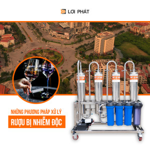 Những phương pháp xử lí rượu bị nhiễm độc