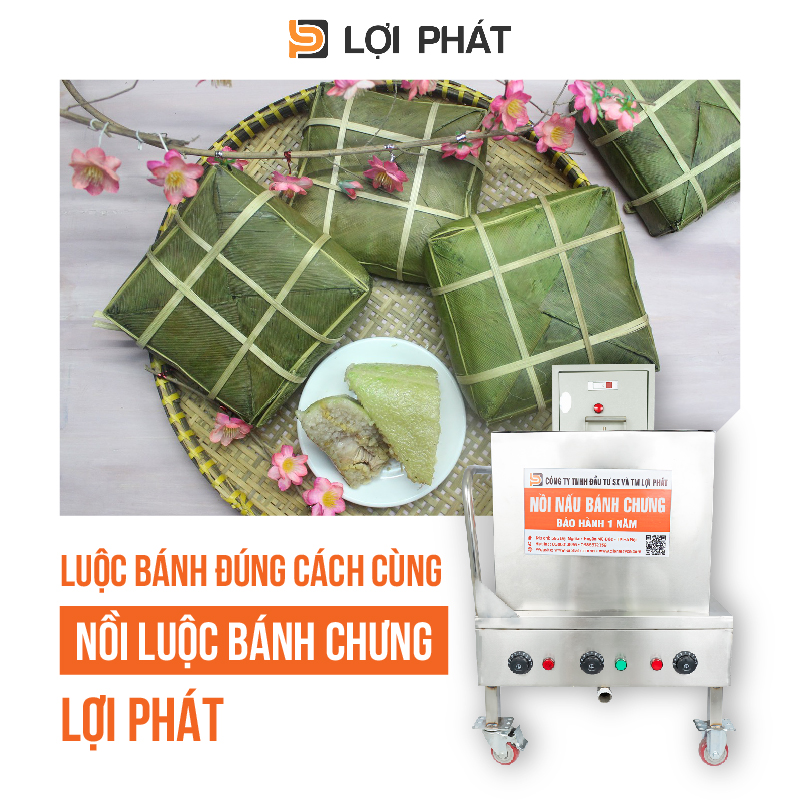 Luoc banh chung dung cach cung Noi luoc banh chung LOI PHAT-1