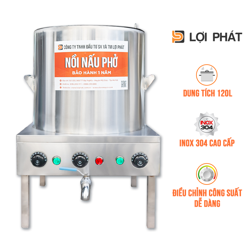 Noi nau pho dien lien 120L