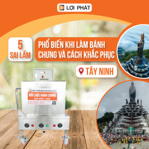 5 sai lầm phổ biến khi làm bánh chưng và cách khắc phục