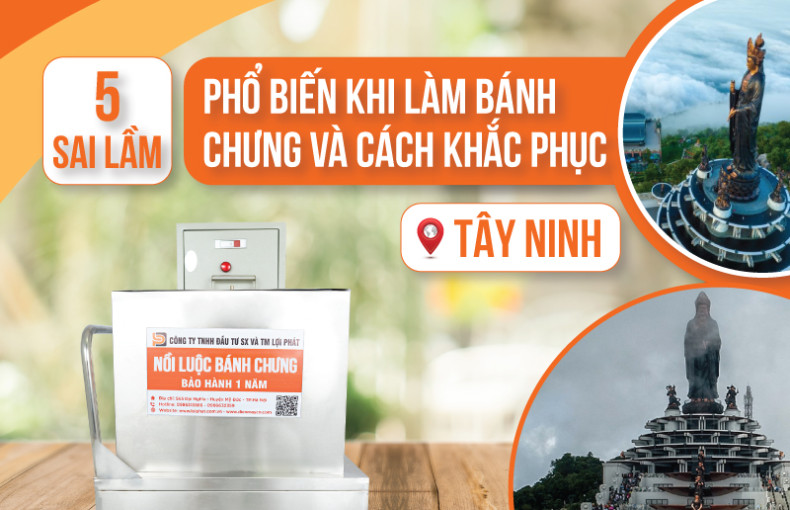 5 sai lầm phổ biến khi làm bánh chưng và cách khắc phục