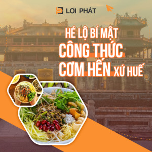 Công thức cơm hến xứ Huế