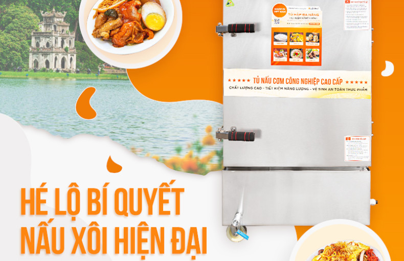 Hé lộ bí quyết nấu xôi xéo hiện đại dẻo thơm, vàng ươm chuẩn vị Hà Thành