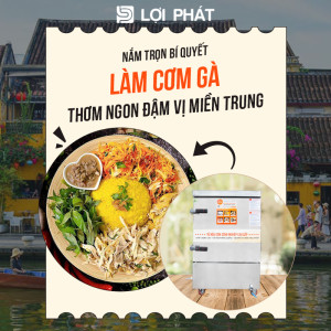 Nắm trọn bí quyết làm cơm gà thơm ngon, đậm vị miền Trung