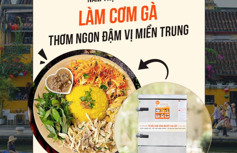 Nắm trọn bí quyết làm cơm gà thơm ngon, đậm vị miền Trung