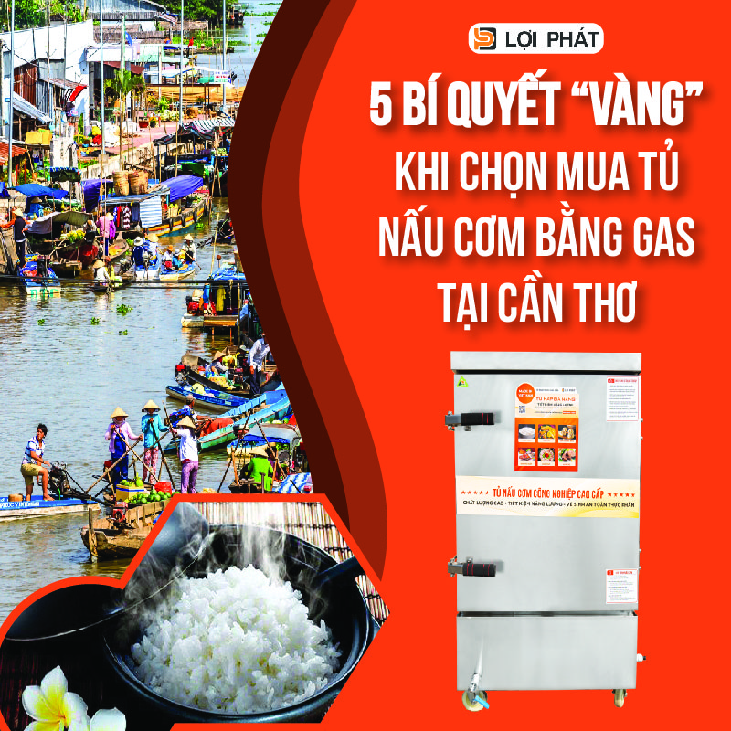 5 bi quyet vang khi chon mua tu nau com bang gas tai Can Tho