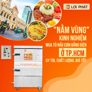 "Nằm vùng" kinh nghiệm mua tủ nấu cơm bằng điện ở Hồ Chí Minh uy tín, chất lượng, đảm bảo giá tốt