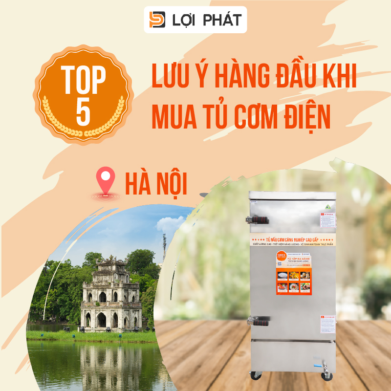 Top 5 luu y hang dau khi mua tu com dien tai Ha Noi