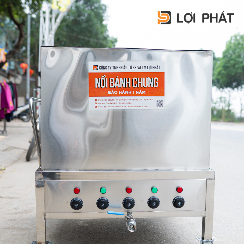 Noi luoc banh chung thuong hieu LOI PHAT