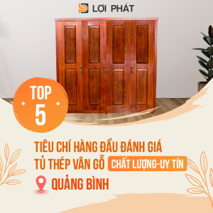 Top 5 tiêu chí hàng đầu đánh giá Tủ thép vân gỗ CHẤT LƯỢNG - UY TÍN ở Quảng Bình