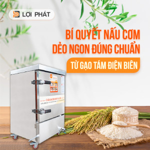 Bí quyết nấu cơm gạo tám Điện Biên dẻo ngon đúng chuẩn bằn tủ nấu cơm bằng điện