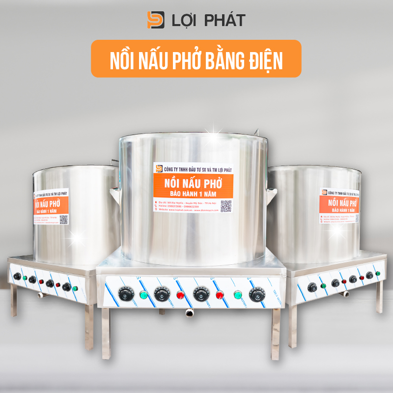 Nồi nấu phở bằng điện