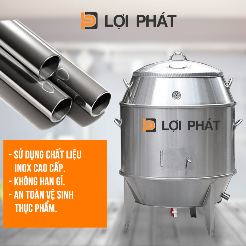 chất liệu inox cao cấp của ly quay vịt