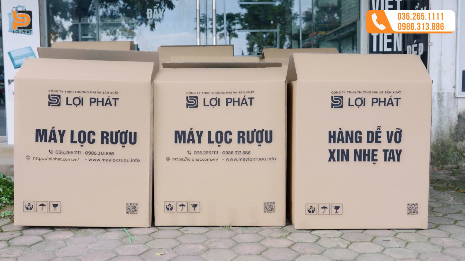 Cach thuc hoat dong cua May loc ruou 50L:h Loi Phat-1