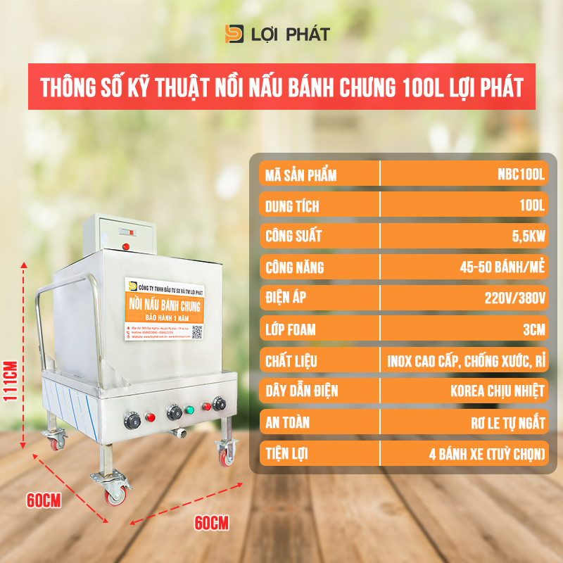 Thong so ky thuat Noi nau banh chung 100L Loi Phat-1