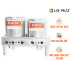 Bộ nồi nấu phở điện 40-60L