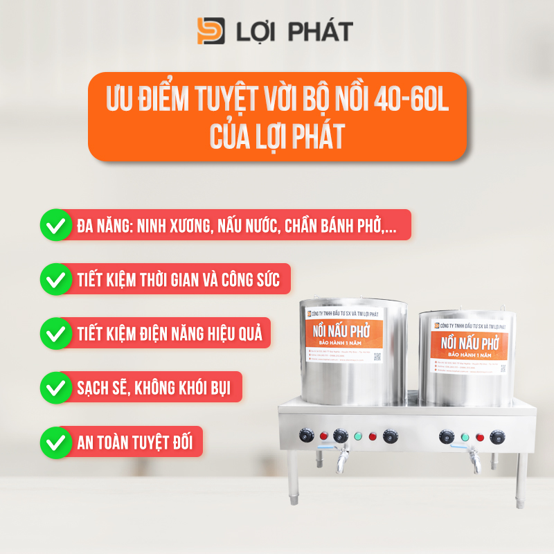 Uu diem bo noi 40-60L cua LOI PHAT