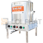 Nồi nấu phở điện liền 120L