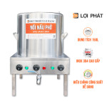 Nồi nấu phở điện liền 150L