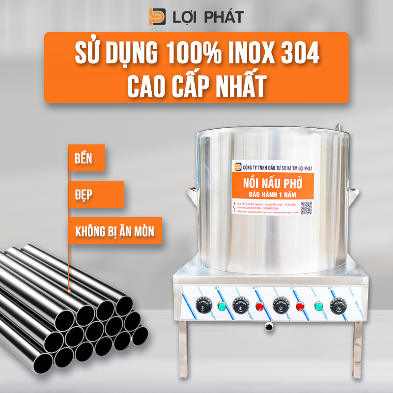 Nồi sử dụng inox cao cấp nhất