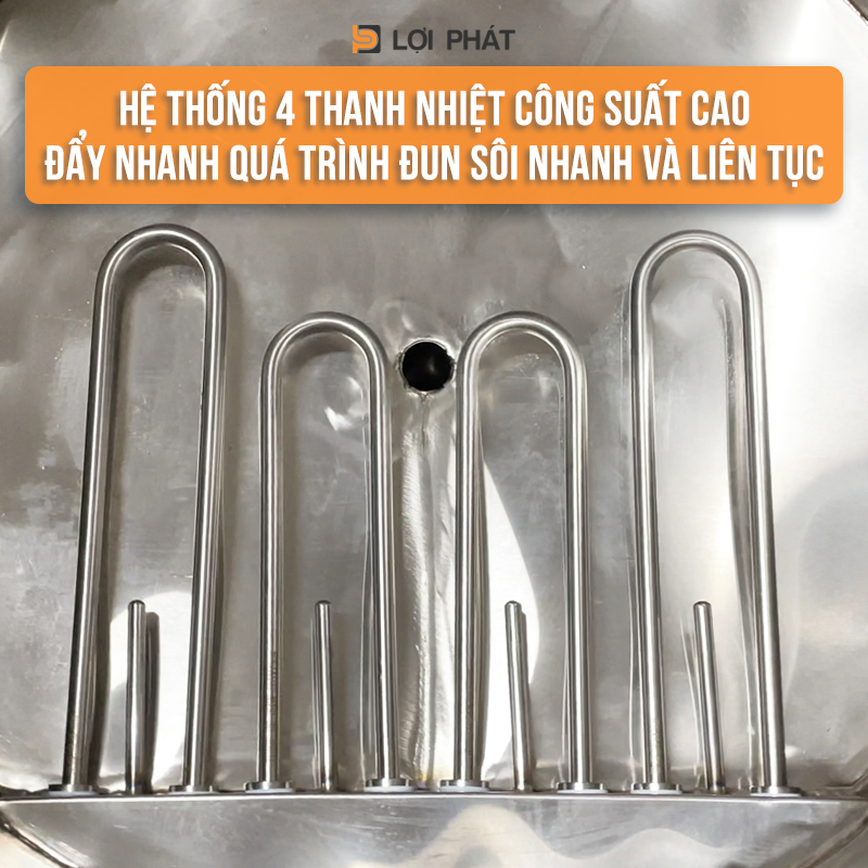 Hệ thống thanh nhiệt công suất cao