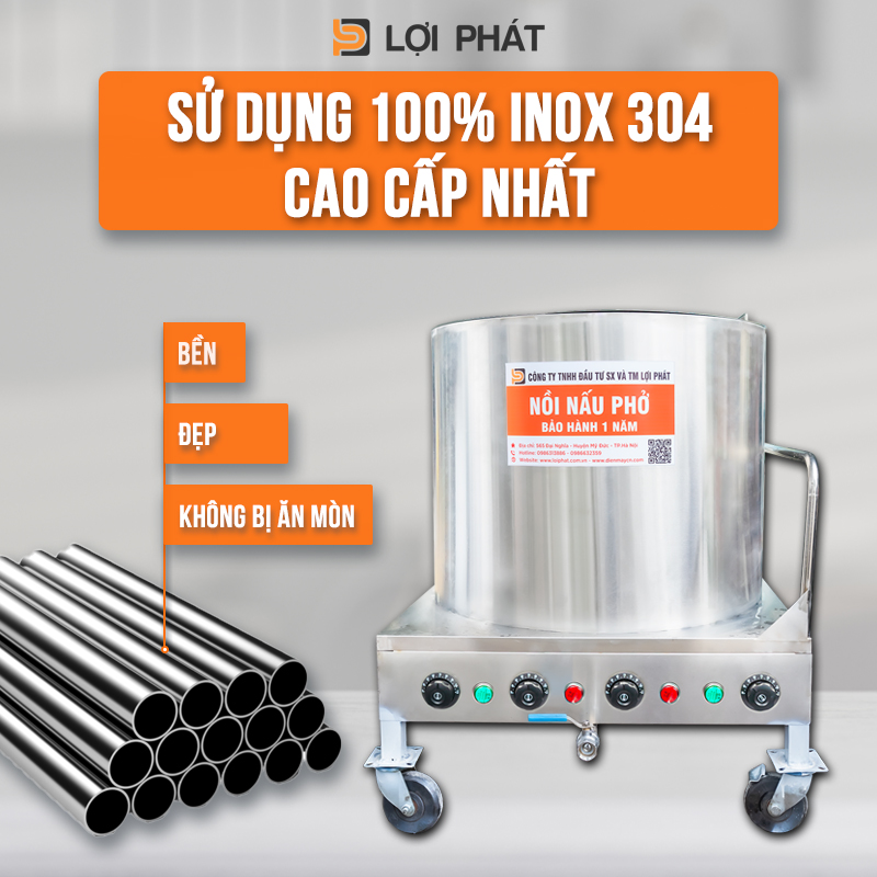 su dung 100% inox 304 cao cap nhat