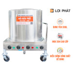 Nồi nấu phở điện liền 300L