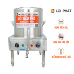 Nồi nấu phở điện liền 50L