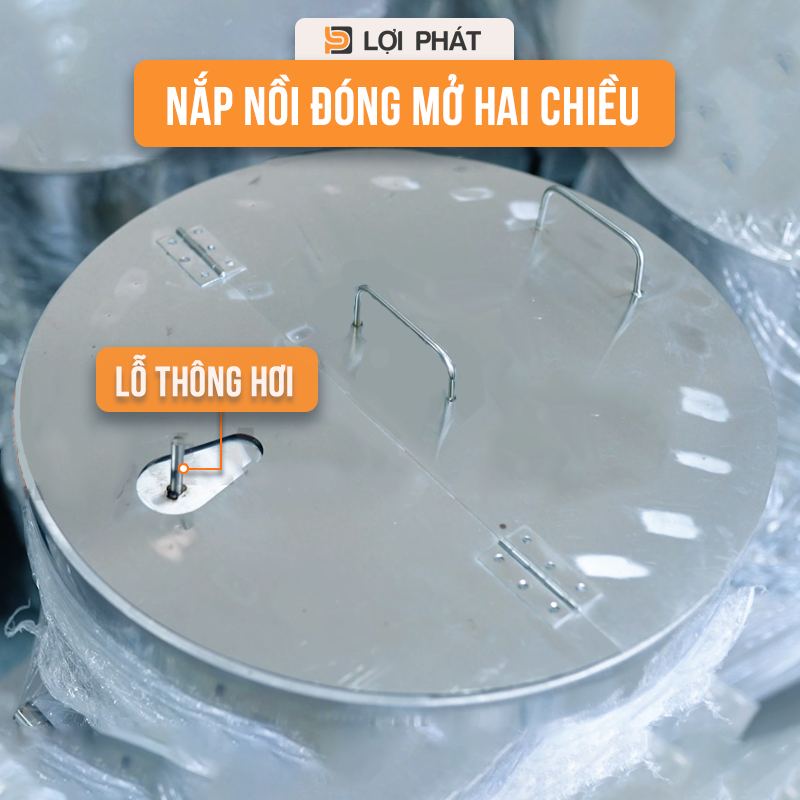 Nắp nồi đóng mở 2 chiều