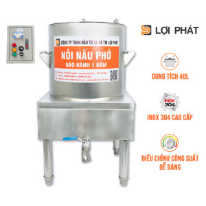 Nồi nấu phở điện rời 40L