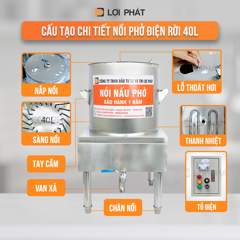 cau tao chi tiet noi pho dien roi 40L