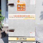 Tủ nấu cơm bằng gas 10 khay