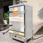 Tủ nấu cơm gas 8 khay